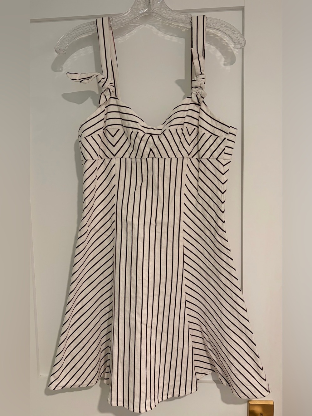 Intermix Striped Tie-Strap Sundress Size 6